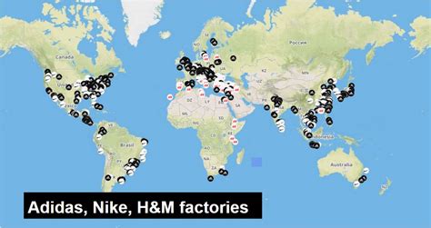 where are adidas factories located.